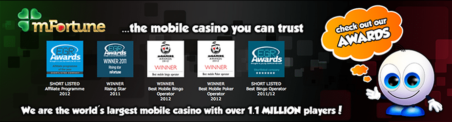 mFortune - Award Winning Mobile Casino