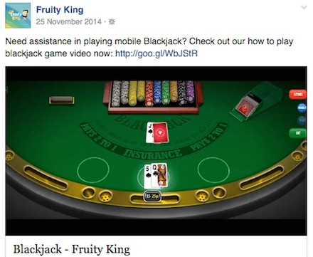 Fruity King Phone Deposit Mobile Casino Blackjack