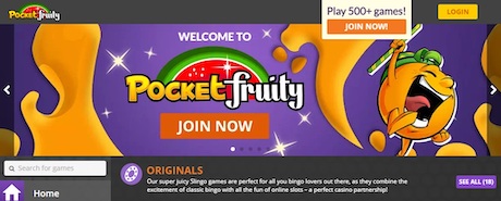 Pocket Fruity Welcome Bonus